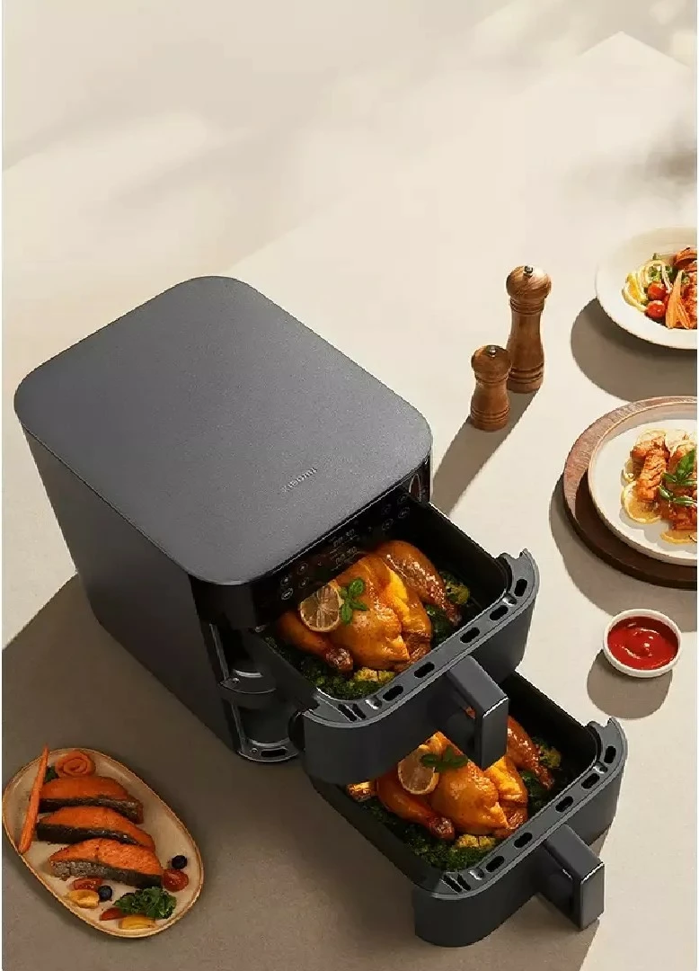 Fritezë me ajër Xiaomi Smart Double Stack 67492 12L Dual Zone, e zezë