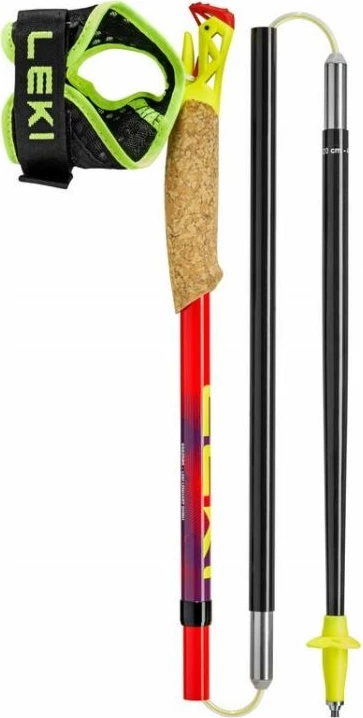 Shkopinj trail running Leki TRL Ultratrail FX One 120cm, të kuq