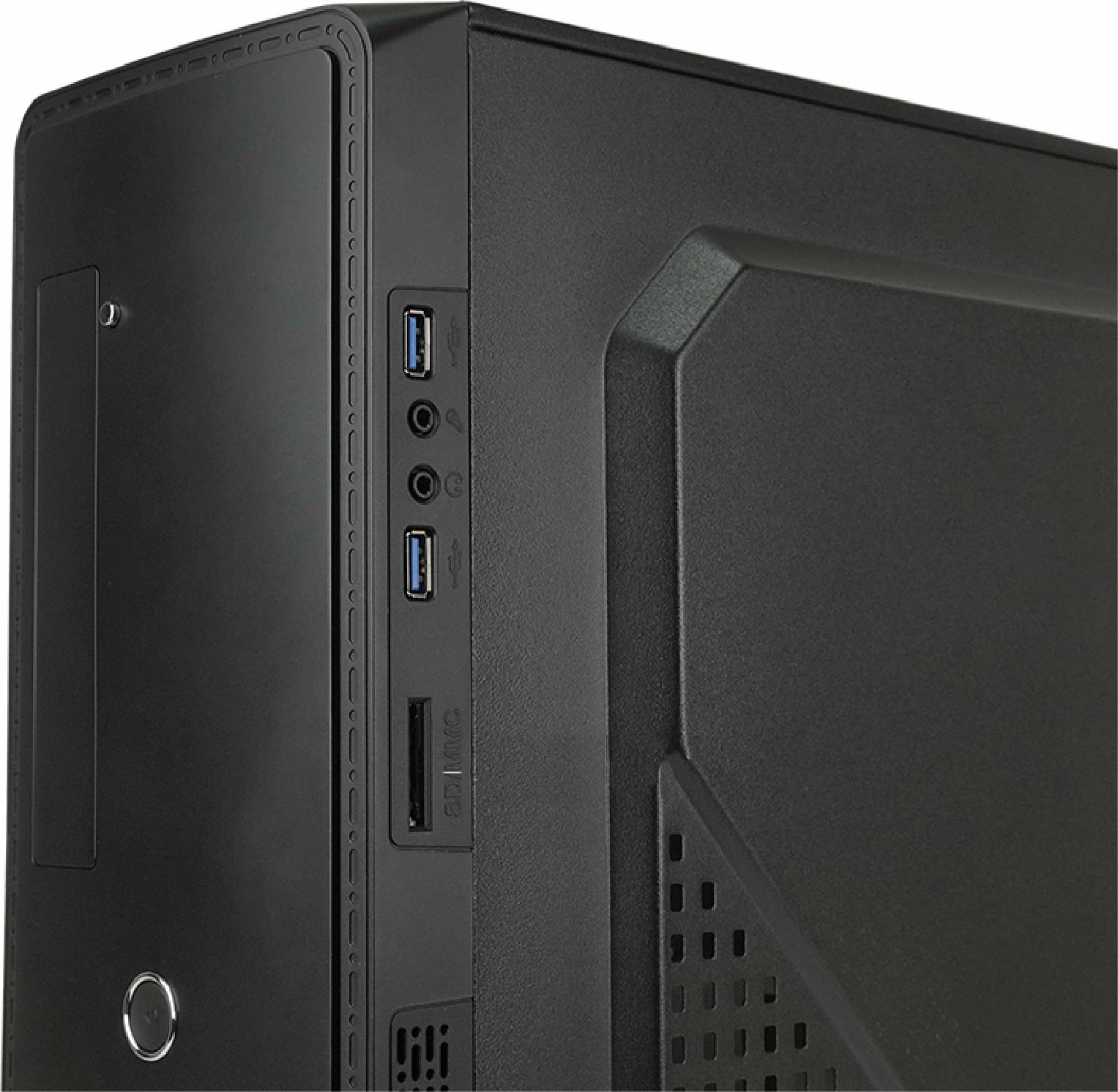 Kasë Chieftec UC-03B-OP Midi Tower ATX pa furnizim rryme, e zezë