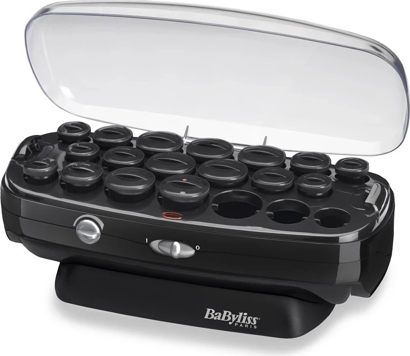 Set për stilim flokësh BaByliss Thermo Ceramic Rollers, 50 W, E zezë