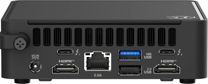 Kompjuter ASUS NUC 15 Pro RNUC15CRKI300002, Intel Core 3 100U, Intel UHD, Wi‑Fi 7, pa RAM/pa SSD/pa OS, i zi, Kit