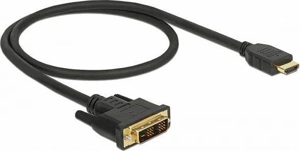 Kabllo DeLOCK 85581 HDMI në DVI-D, 0.5 m, e zezë