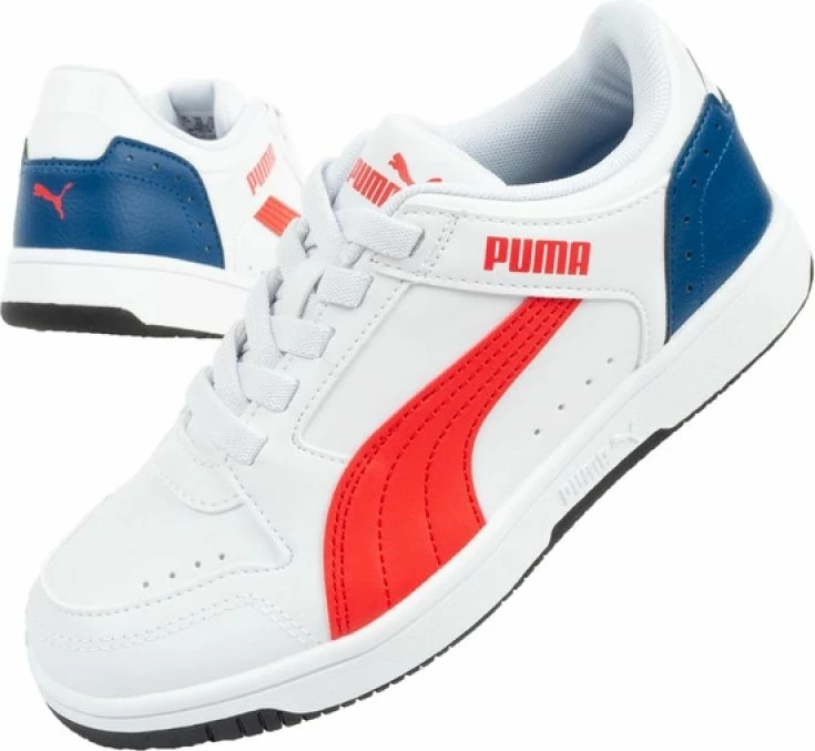 Atlete fëmijë Puma, të bardha