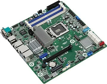 Pllakë amë ASRock E3C256D4U-2L2T, micro ATX, Socket 1200, 4x LAN, DDR4