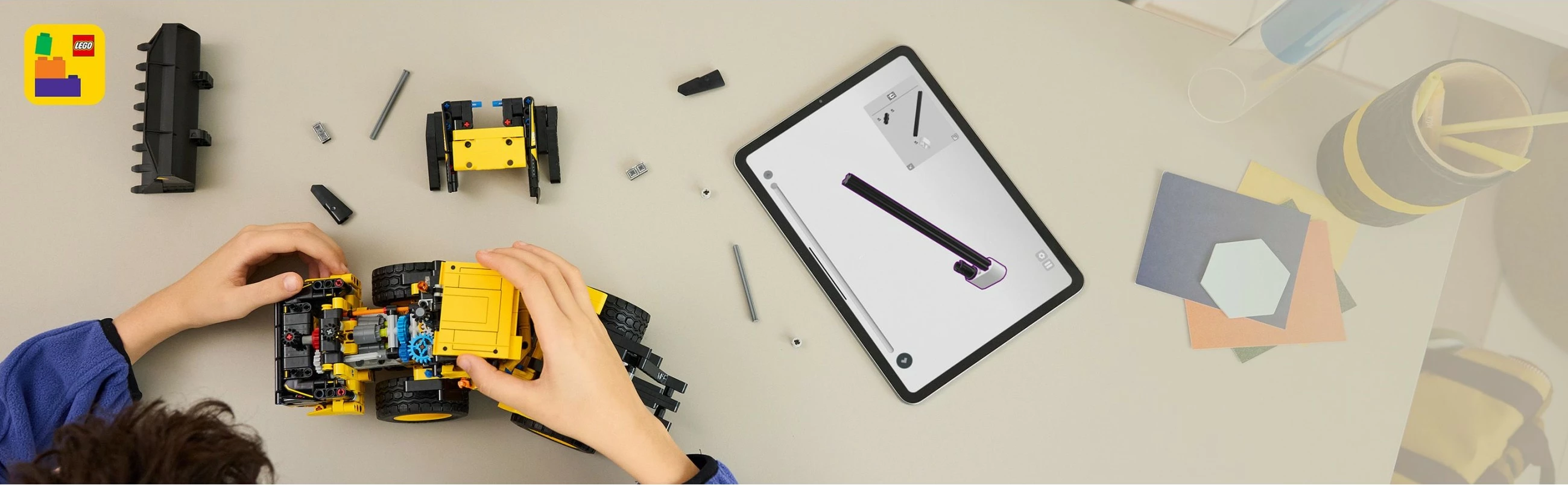 Set ndërtimi LEGO Technic Volvo L120 Electric Radlader 42209, 973 pjesë, multingjyrësh