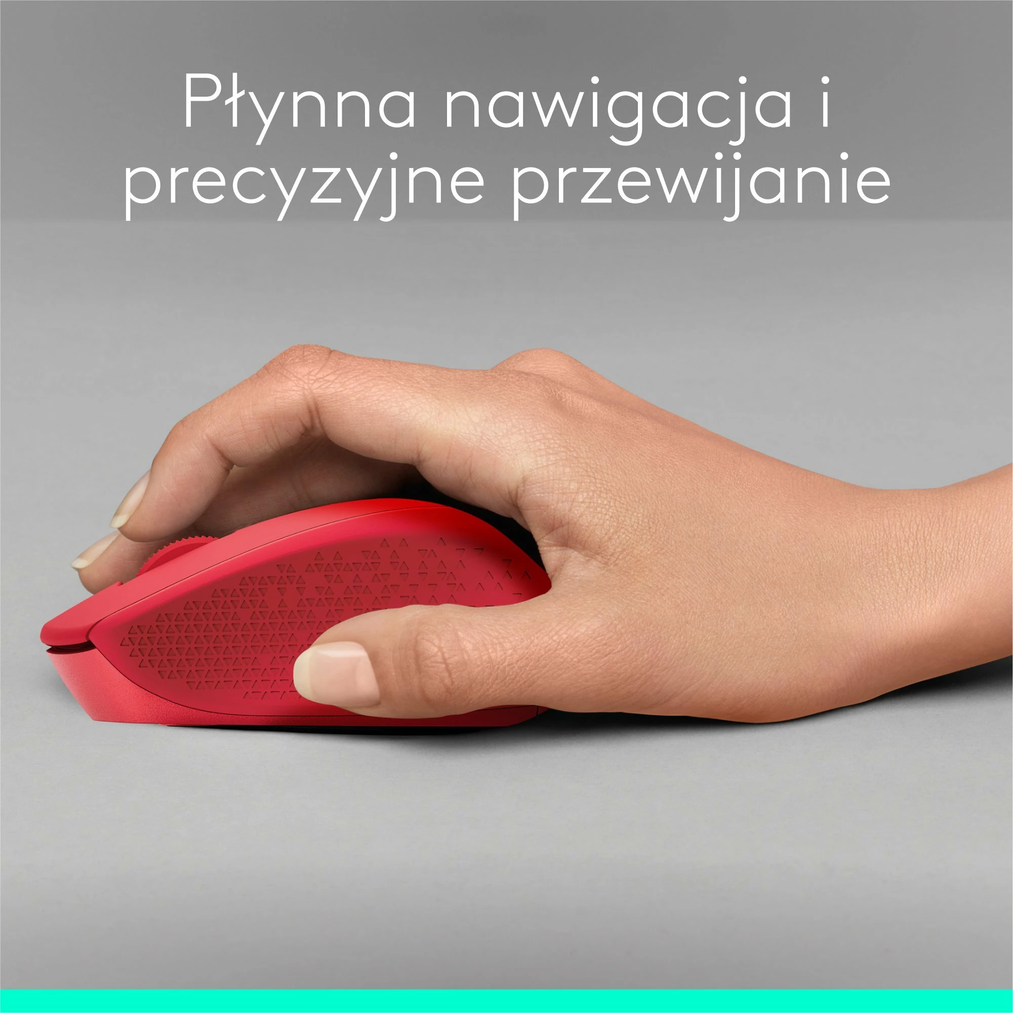 Maus Logitech M330 Silent Plus 910-004911 1000 DPI wireless, e kuqe