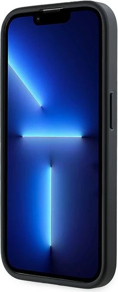 Mbështjellës Karl Lagerfeld Diagonal Quilted Script për iPhone 14 Pro, e zezë