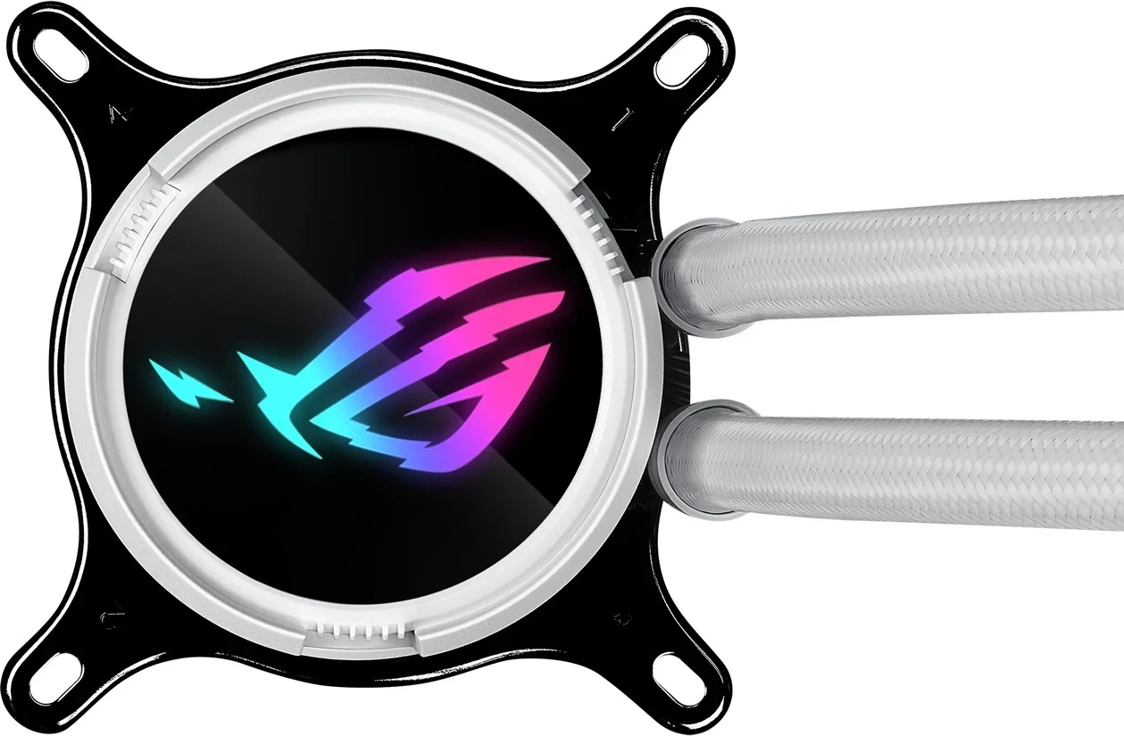 Kit i ftohjes së lëngshme për procesorin ASUS ROG Strix LC III 360 ARGB Edicioni i Bardhë