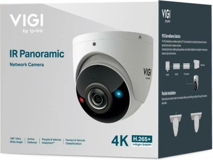 Kamerë IP TP-Link InSight S485PI 8MP e bardhë