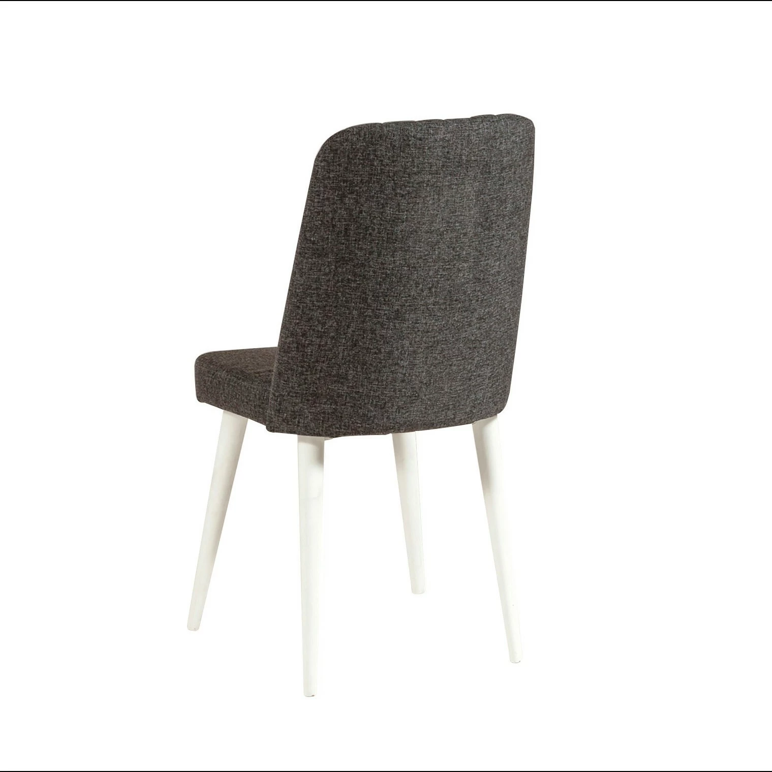 Tavolinë me karrige (6 copë), Skye Decor, Costa 1053 - 2 B, e bardhë dhe antracit