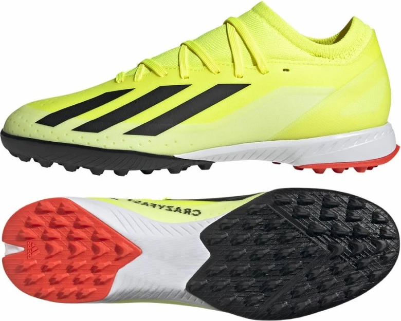 Atlete për futboll adidas X Crazyfast League TF M IF0698, për meshkuj, të verdha