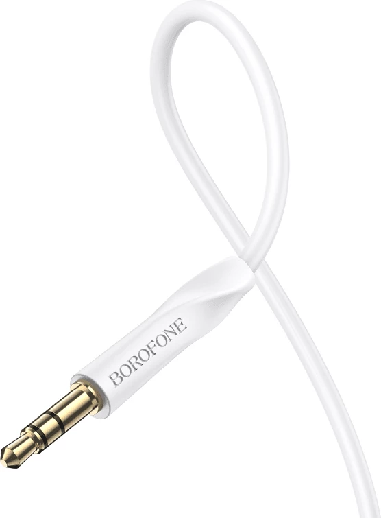 Kabllo AUX Borofone BL16 3.5 mm, 1 m, e bardhë