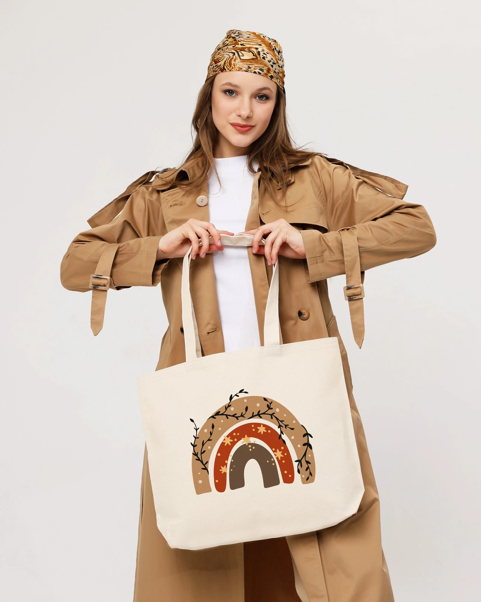 Qese tote Zoozie Bags, 1688, krem