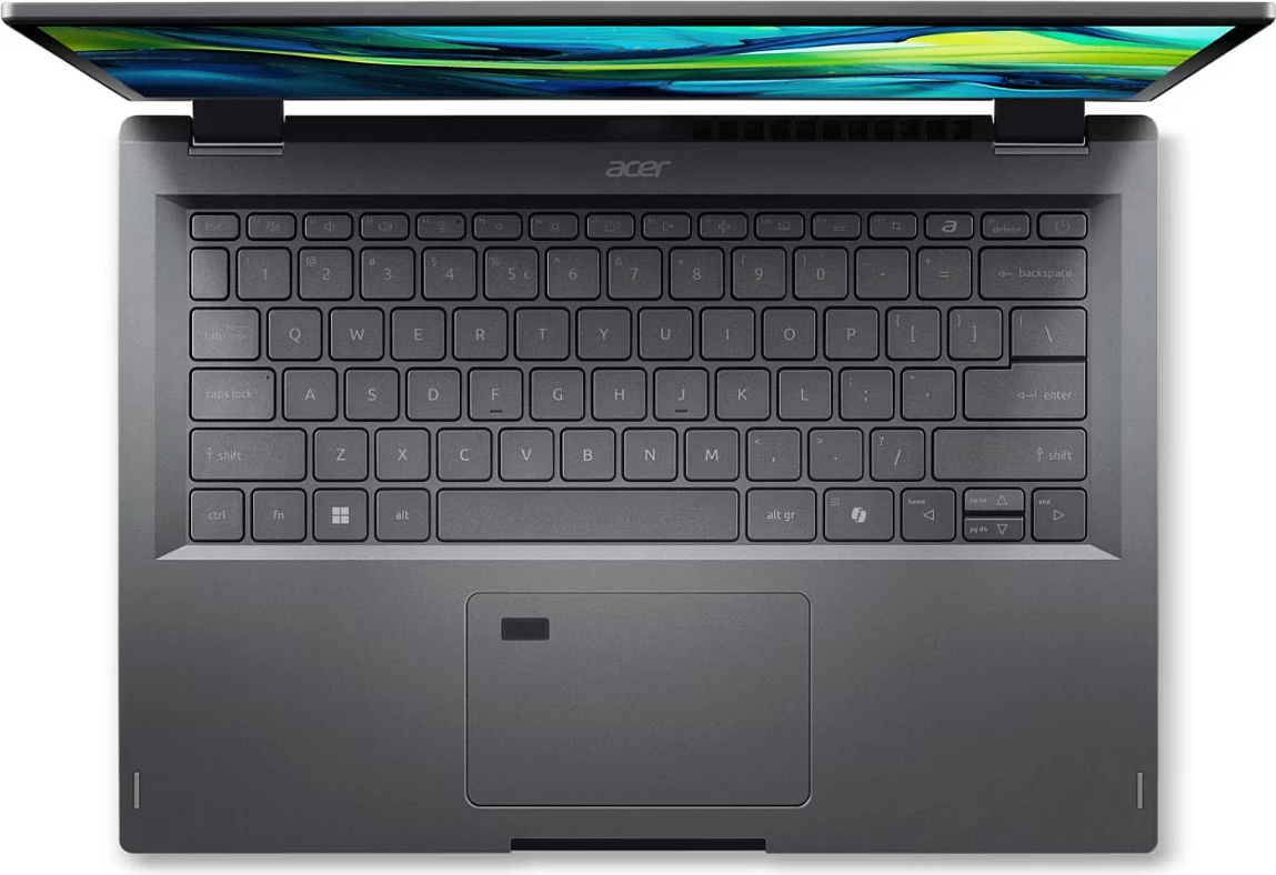 Laptop 2-n-1 Acer Aspire Spin 14 ASP14-52MTN-75Q5, 14" 1920x1200, Thunderbolt 4, Bluetooth 5.3, matt, gri