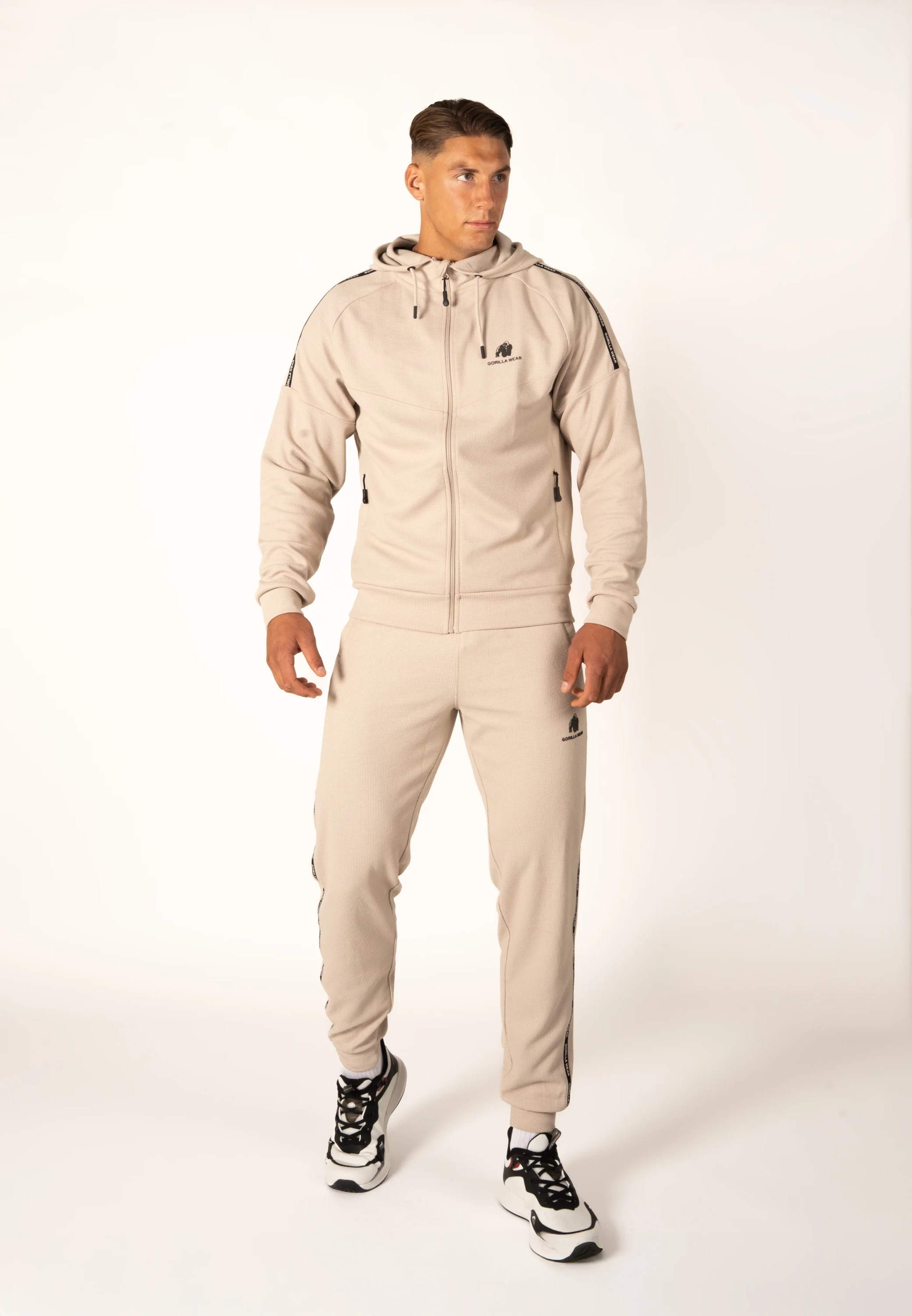 Harvey Track Pants - Beige [Madhësia: 2XL]