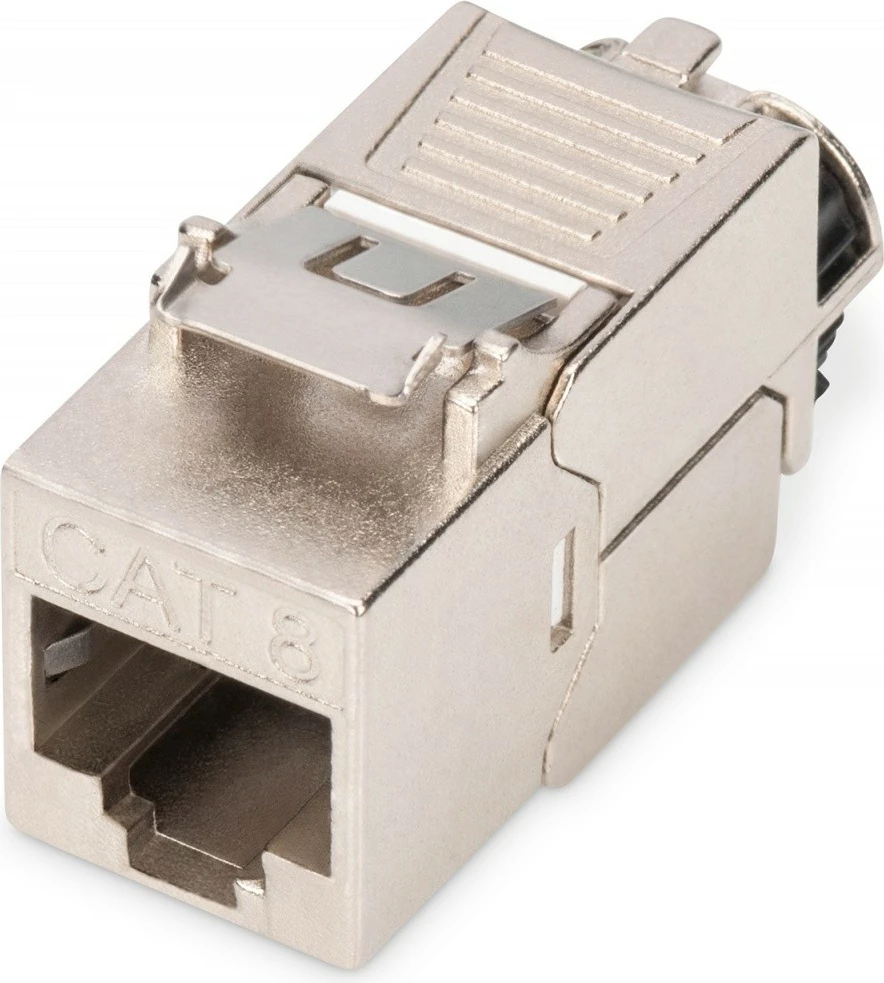 Modul Keystone RJ45 Digitus DN-93816, Cat 8.1, Shielded, pa vegla, Çelik