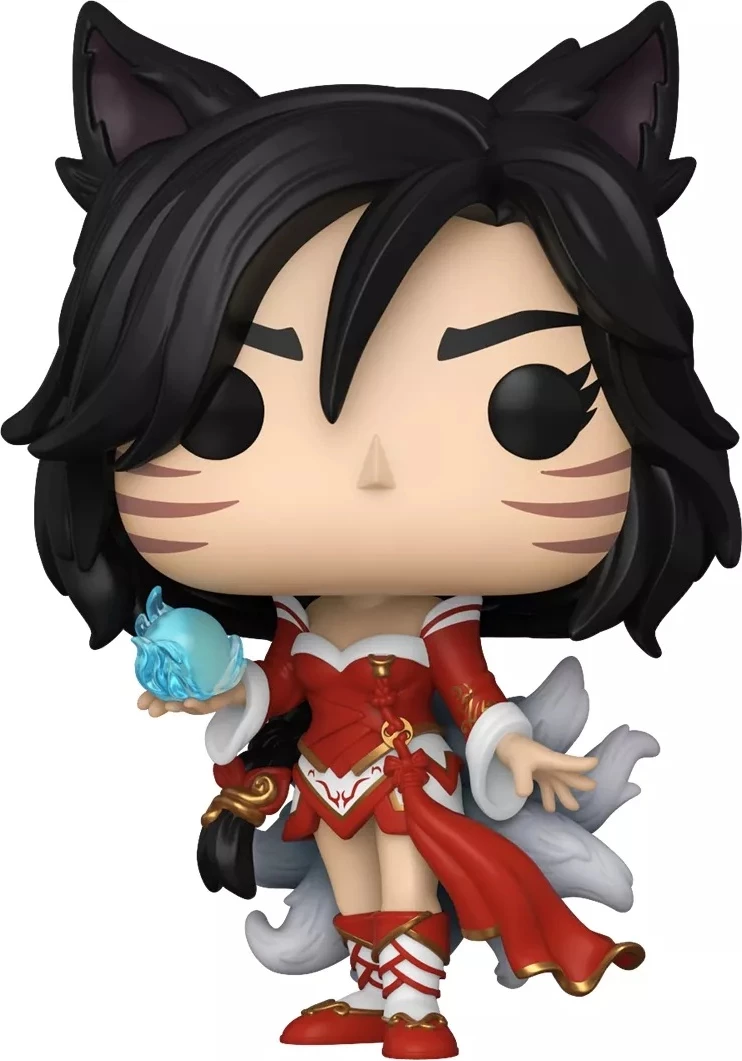 Figurinë koleksionuese Funko POP! Games League of Legends Ahri, vinil, e kuqe