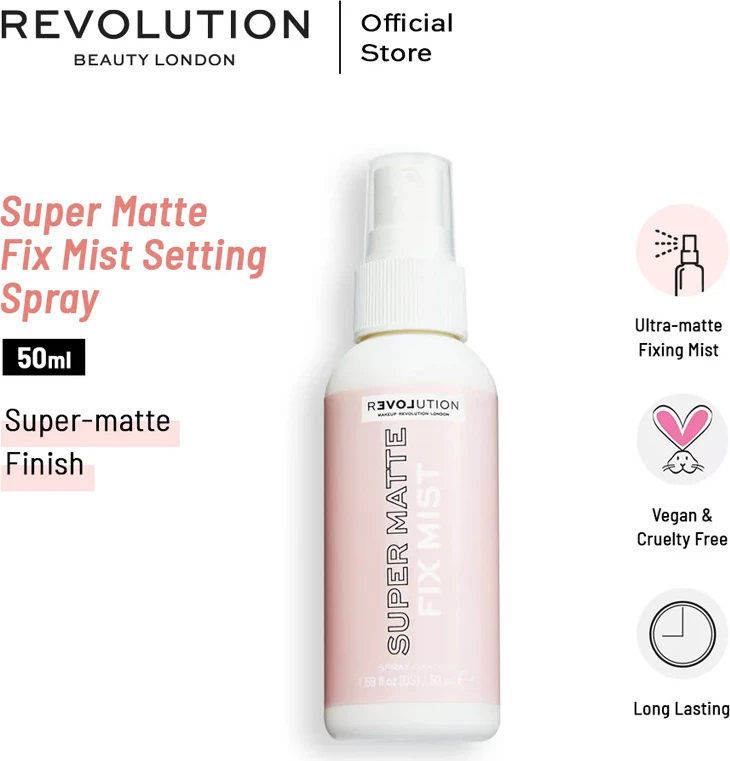 Revolution Relove - Super Matte Fix Mist Setting Spray