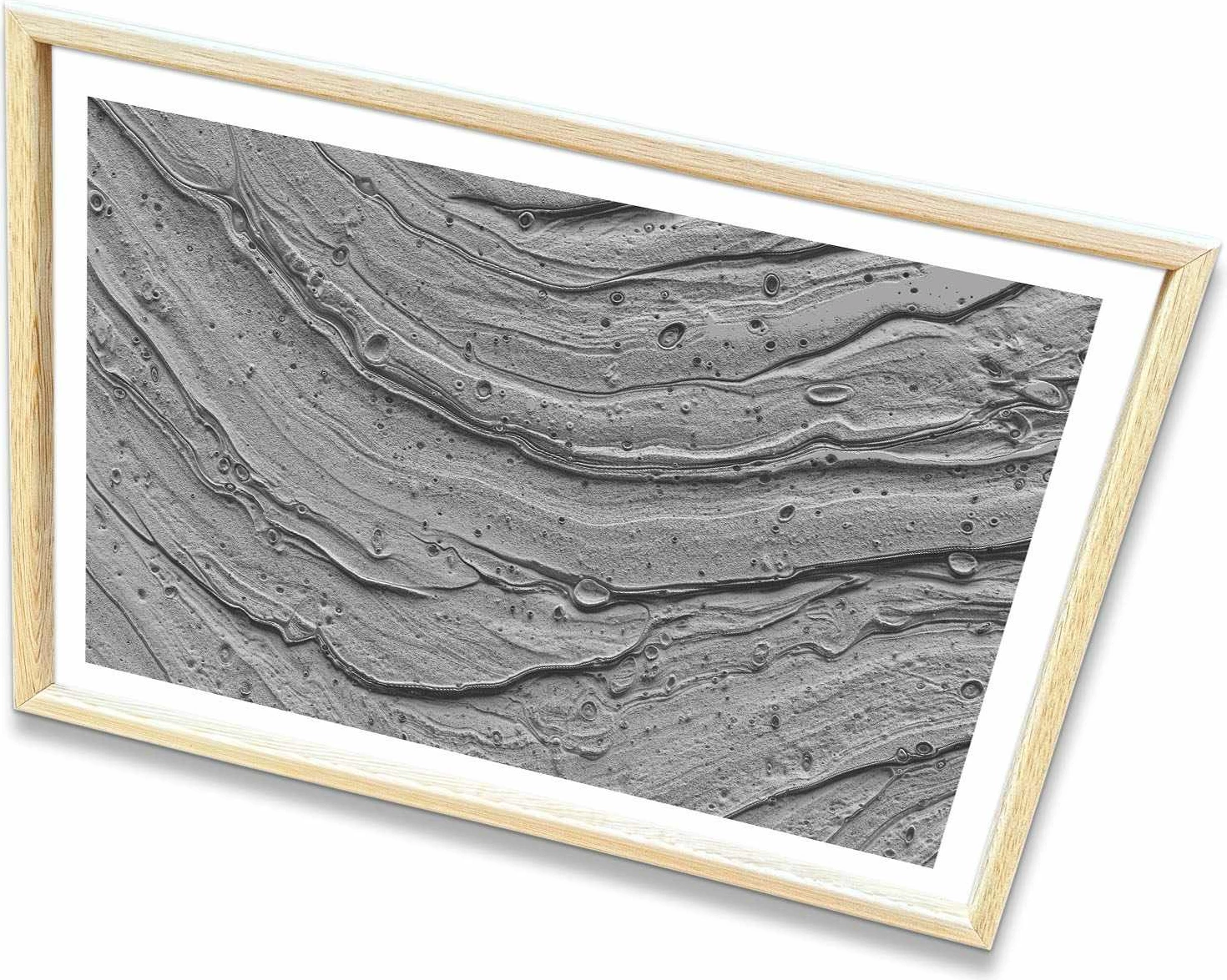Pikturë dekorative me kornizë, MDF, Wallity, Ahswabisabi-025, 42x62cm
