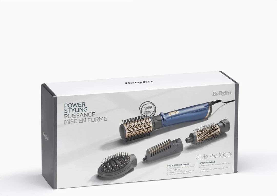 Stilues flokësh Babyliss Style Pro 1000, AS965E, i zi