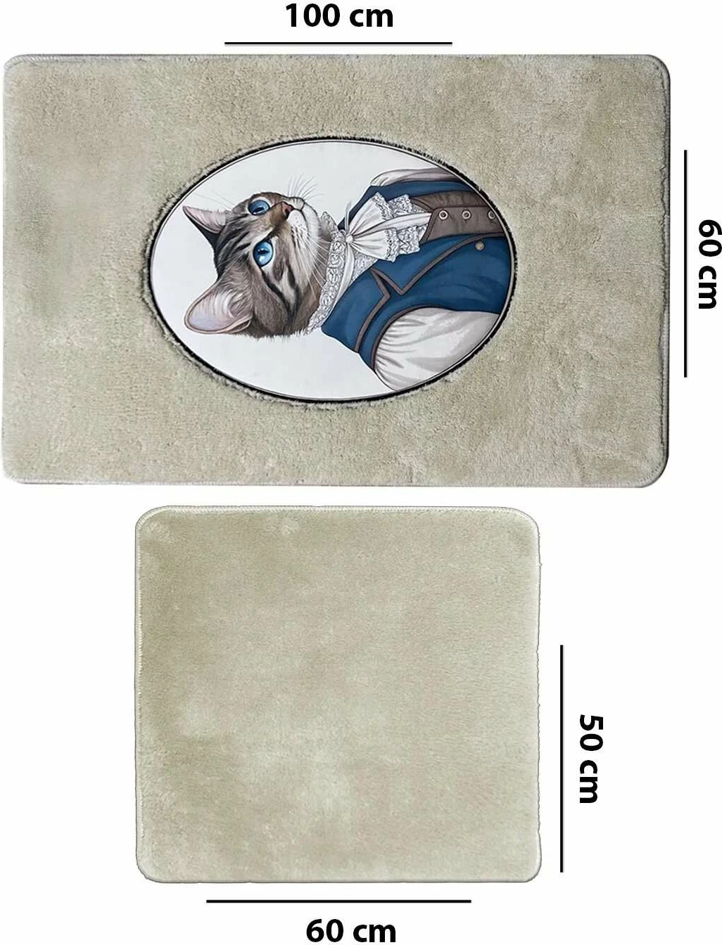 Set tapetash për banjo (2 copë), Mijolnir Modcat, ngjyrë gur