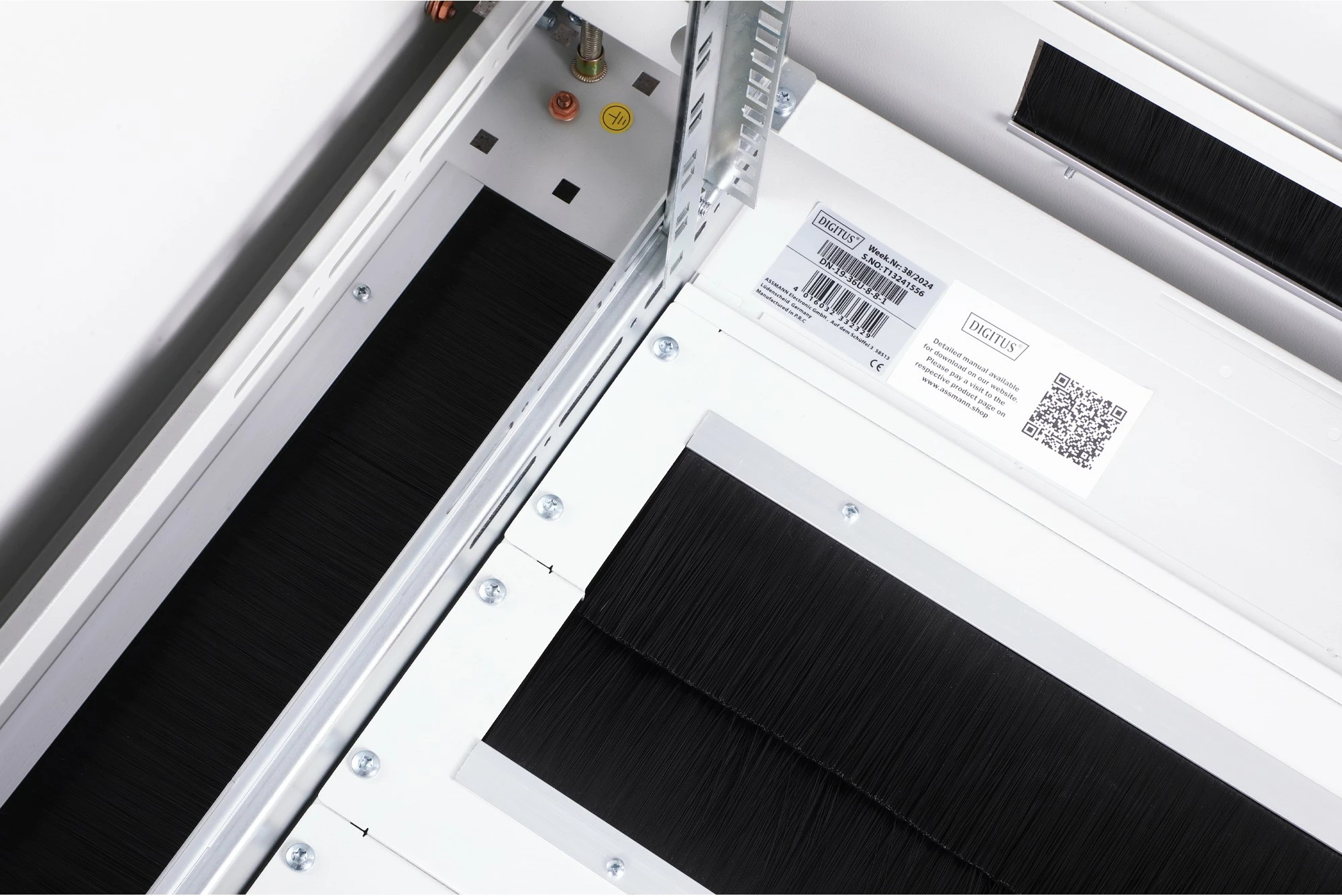 Kasë rrjeti Digitus Unique 36HE, 1787x800x800mm, freestanding, gri