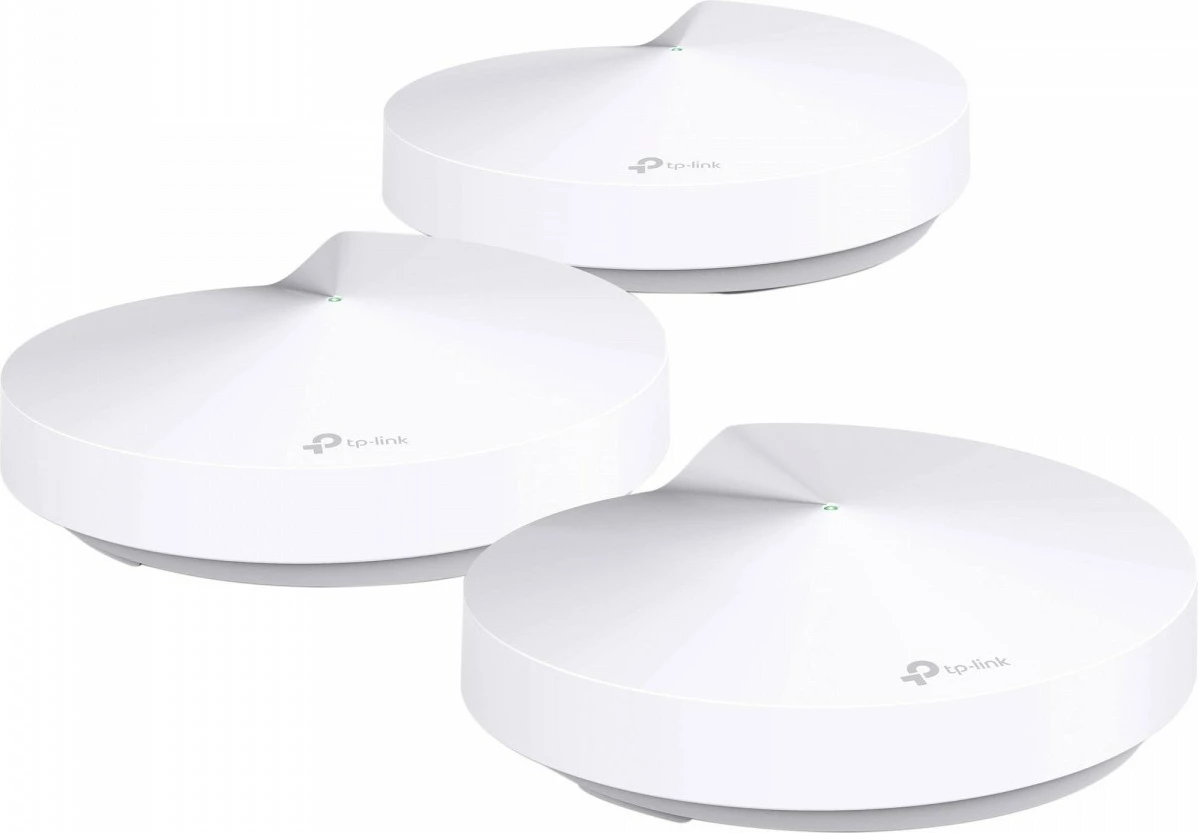 Set router mesh TP-LINK Deco M5 (3 copë), AC1300, i bardhë
