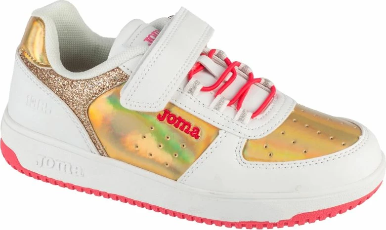 Atlete për fëmijë Joma, të bardha dhe të arta [Madhësia: 27]