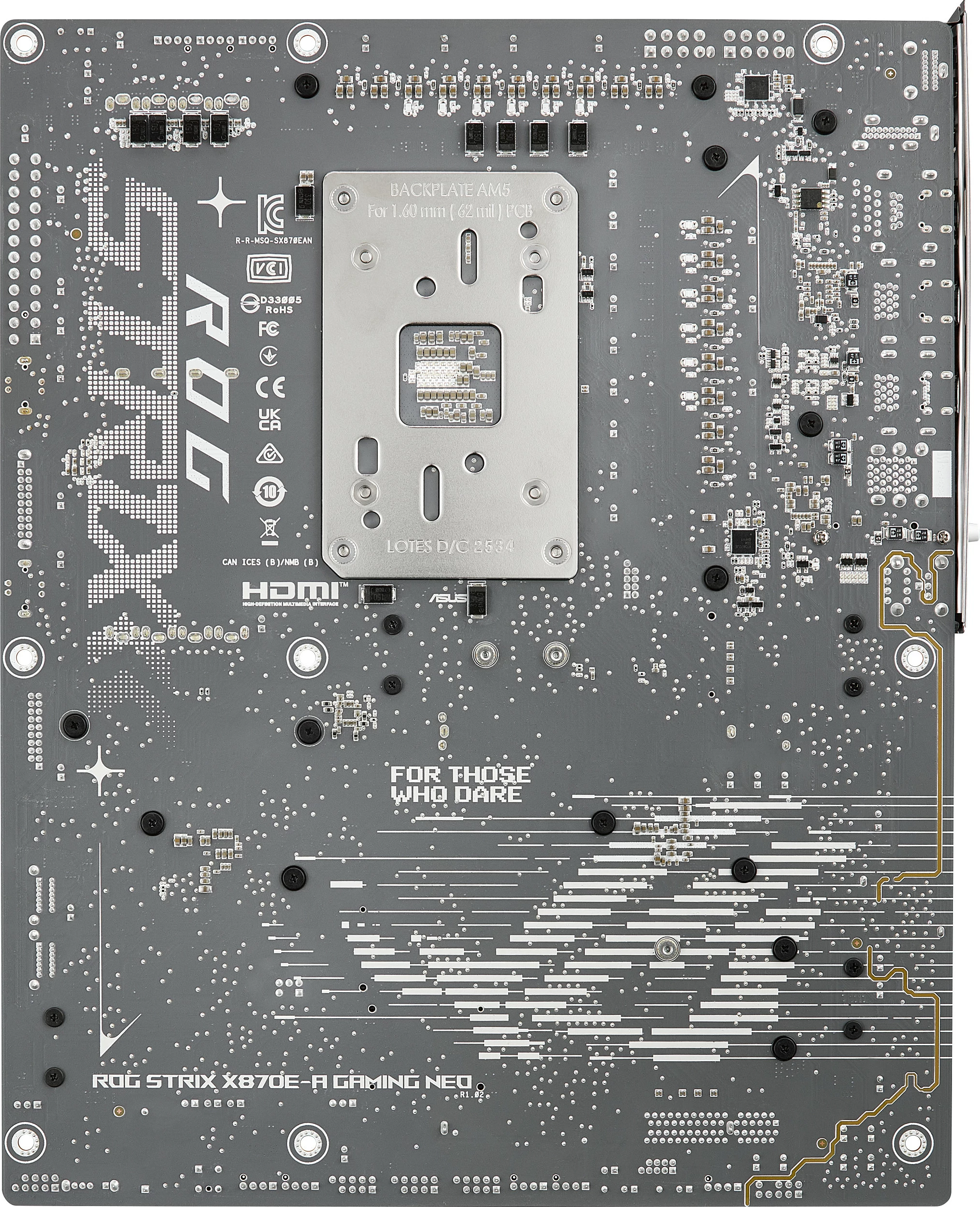 Pllakë amë ASUS ROG STRIX X870E-A Gaming WiFi 7, Socket AM5, DDR5 256GB, ATX, e bardhë