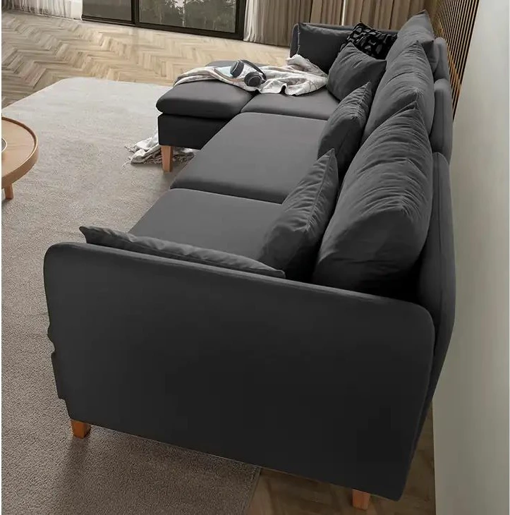 Kënd-sofë Flexy Relax, anthracite, Atelier del Sofa