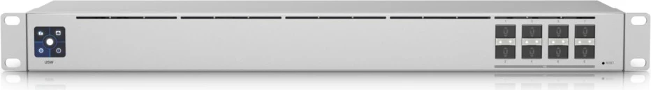 Switch Ubiquiti USW-AGGREGATION, Managed L2, 1U, Argjendtë
