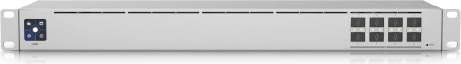 Switch Ubiquiti USW-AGGREGATION, Managed L2, 1U, Argjendtë