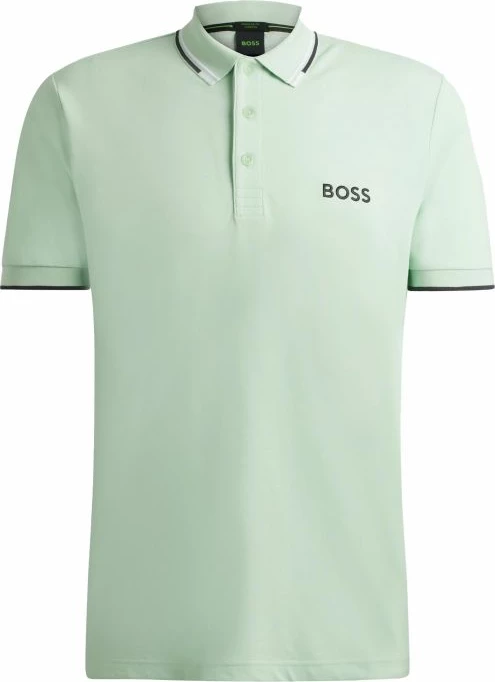 Maicë polo për meshkuj Boss, e gjelbër