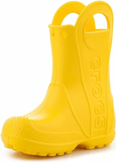 Çizme shiu për fëmijë Crocs Handle It Rain Boot Kids, të verdha [Madhësia: 23 - 24]