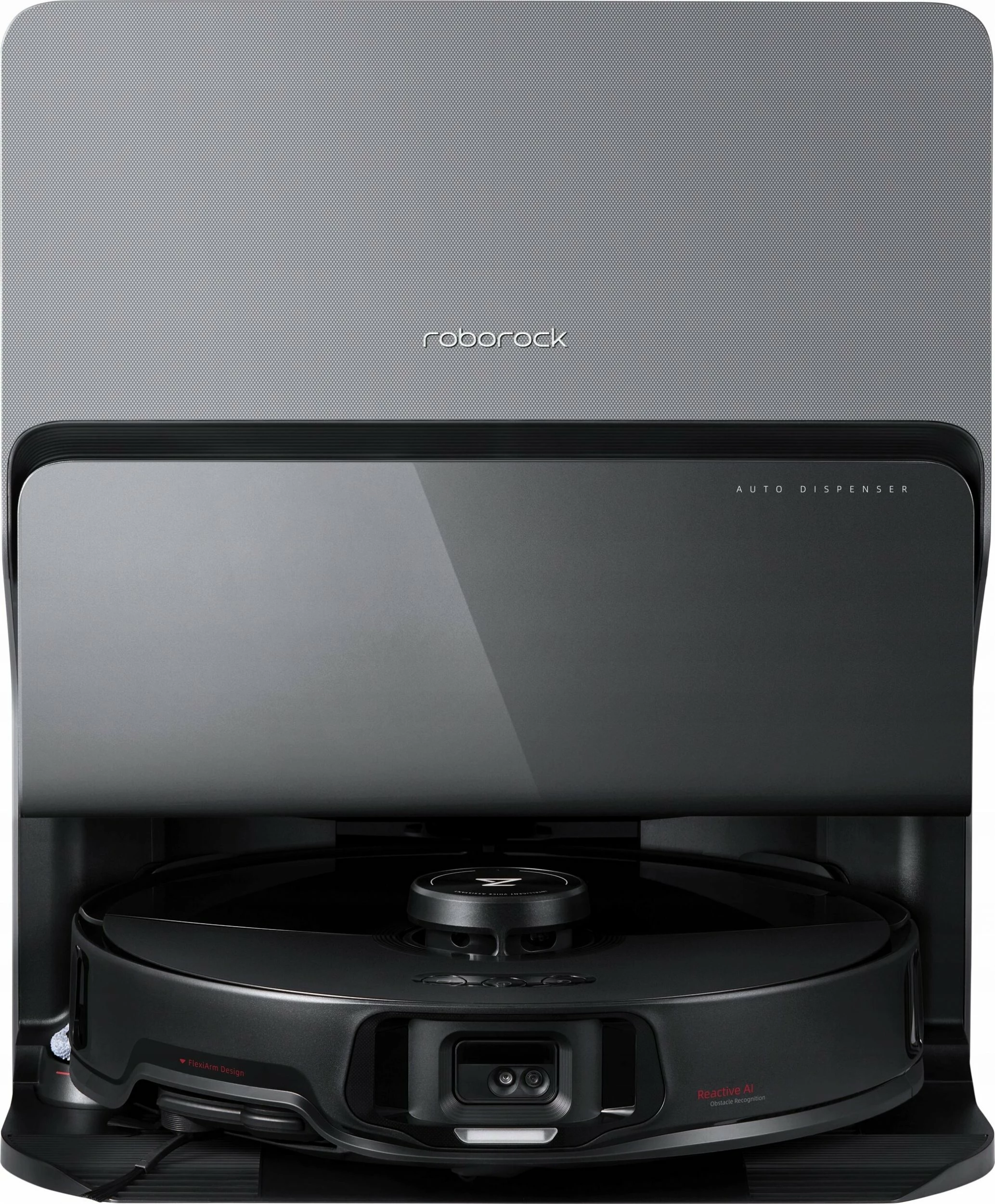 Robot pastrimi Roborock S8 MaxV Ultra 10000Pa me stacion zbrazjeje/larjeje, Wi‑Fi, funksion larjeje dyshemeje, i zi