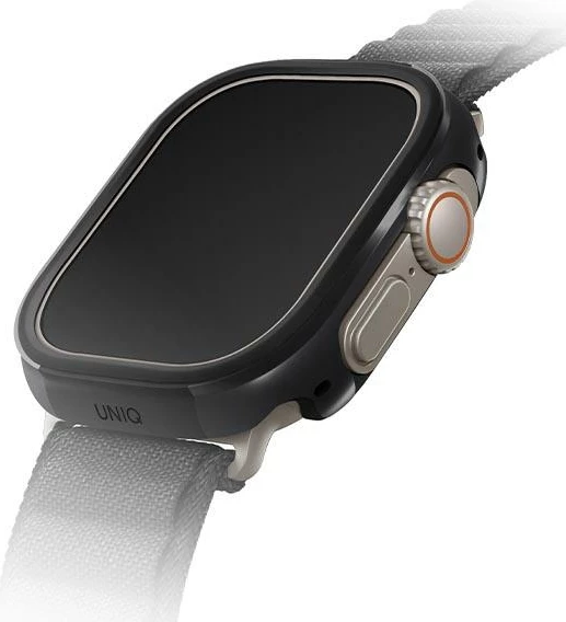 Mbështjellës UNIQ Valencia për Apple Watch Ultra 49 mm, i zi