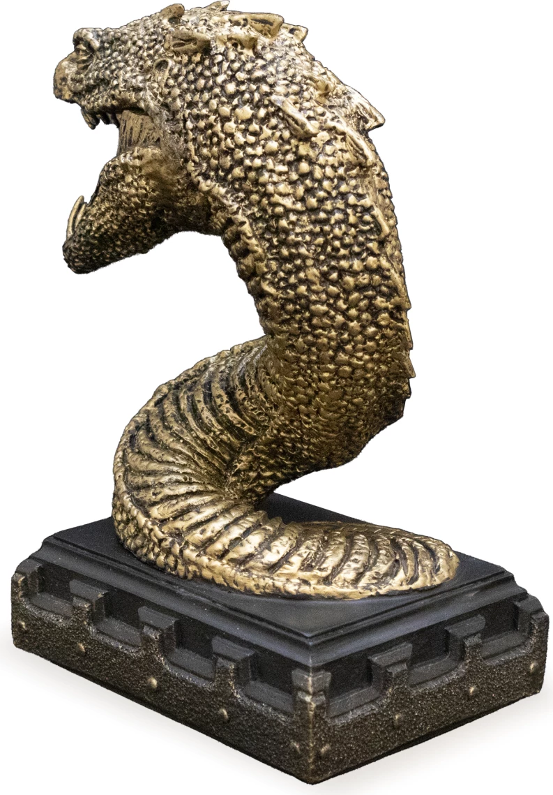 Mbajtëse librash NOBLE COLLECTION Harry Potter Basilisk, bronz/zezë