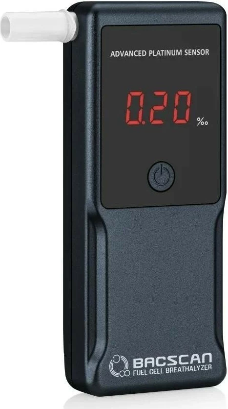 Alkotest Aisko BACscan F50 Ultra, elektro-kimik, memorie 10 matje, 3 piesë frymëmarrje, blu navy