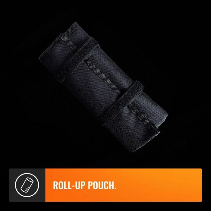 Set pinca bllokuese VONHAUS 3500142 5 copë (125–250 mm), argjendtë, me çantë të zezë