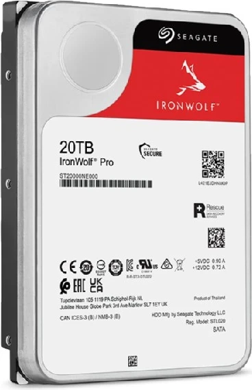Disk HDD Seagate IronWolf Pro, 3.5", 20000 GB, i zi