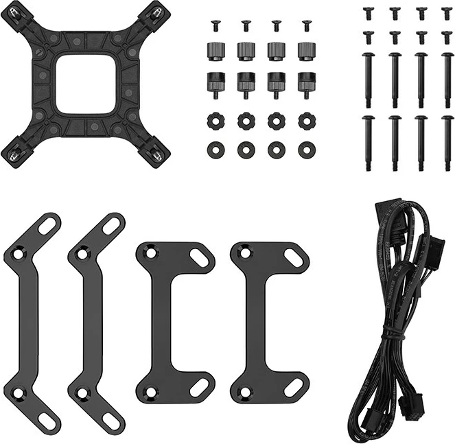 Kasë ftohëse me ujë DeepCool LT240, 2x12 cm, për procesor, e zezë