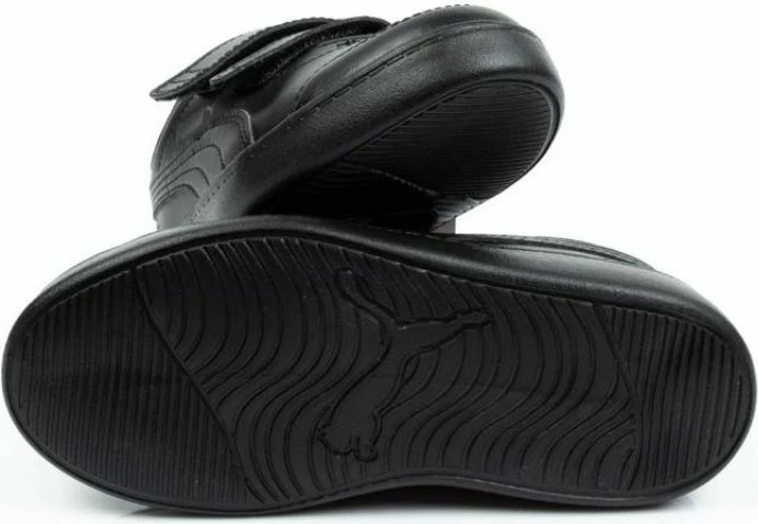 Atlete për fëmijë Puma Courtflex, me taka të zi [Madhësia: 20]
