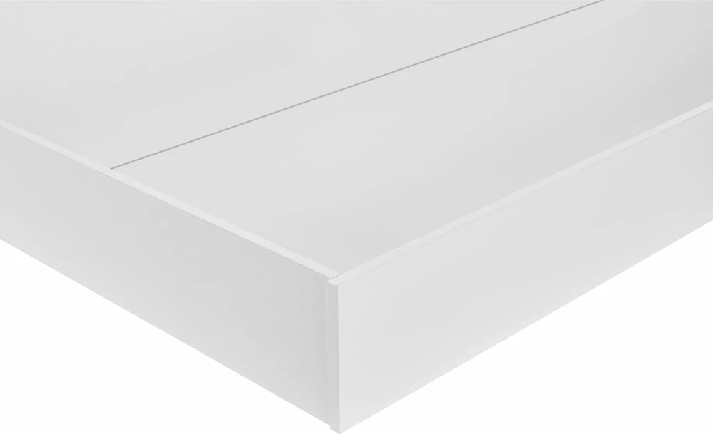 Krevat Lucido, ngjyrë lis i bardhë/natyrale, 162x202x88