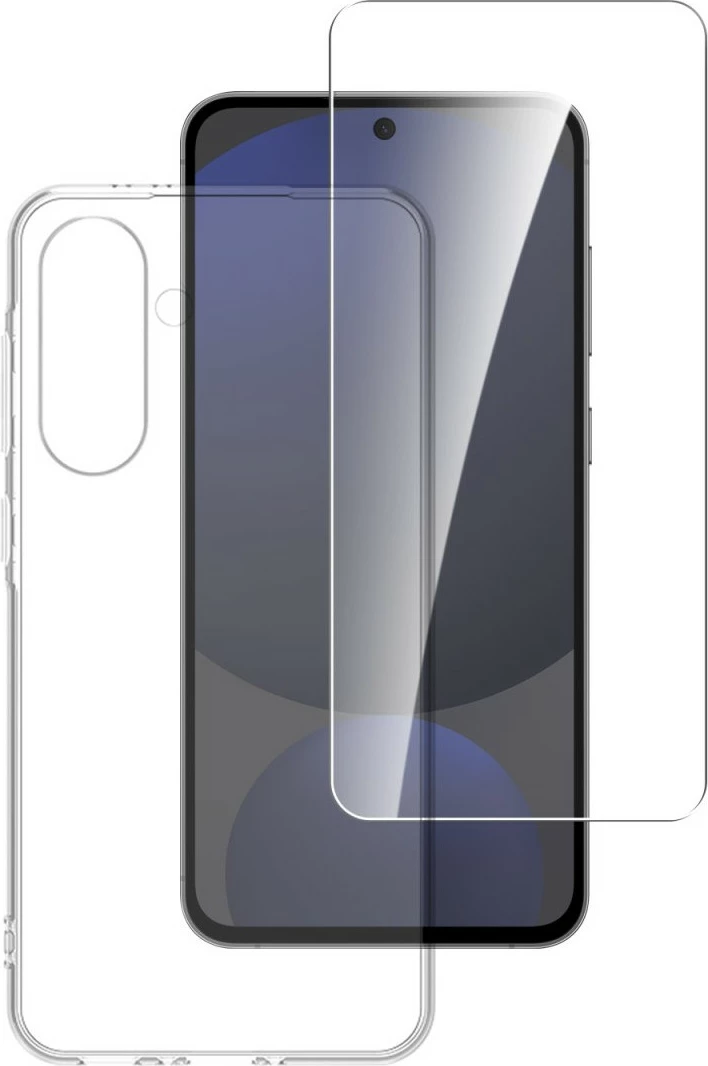 Mbështjellës 4smarts për Samsung Galaxy A56, set 2 copë, transparent