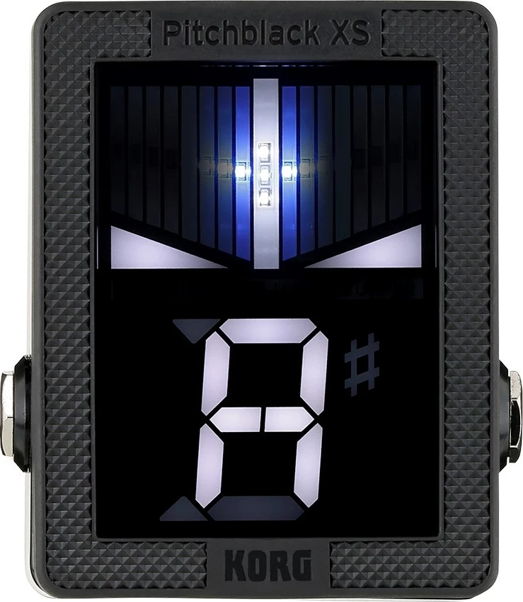 Tuner pedale Korg Pitchblack XS, Kromatik, E zezë