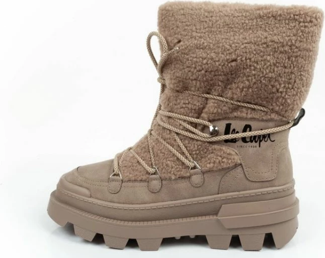 Çizme për femra Lee Cooper, krem