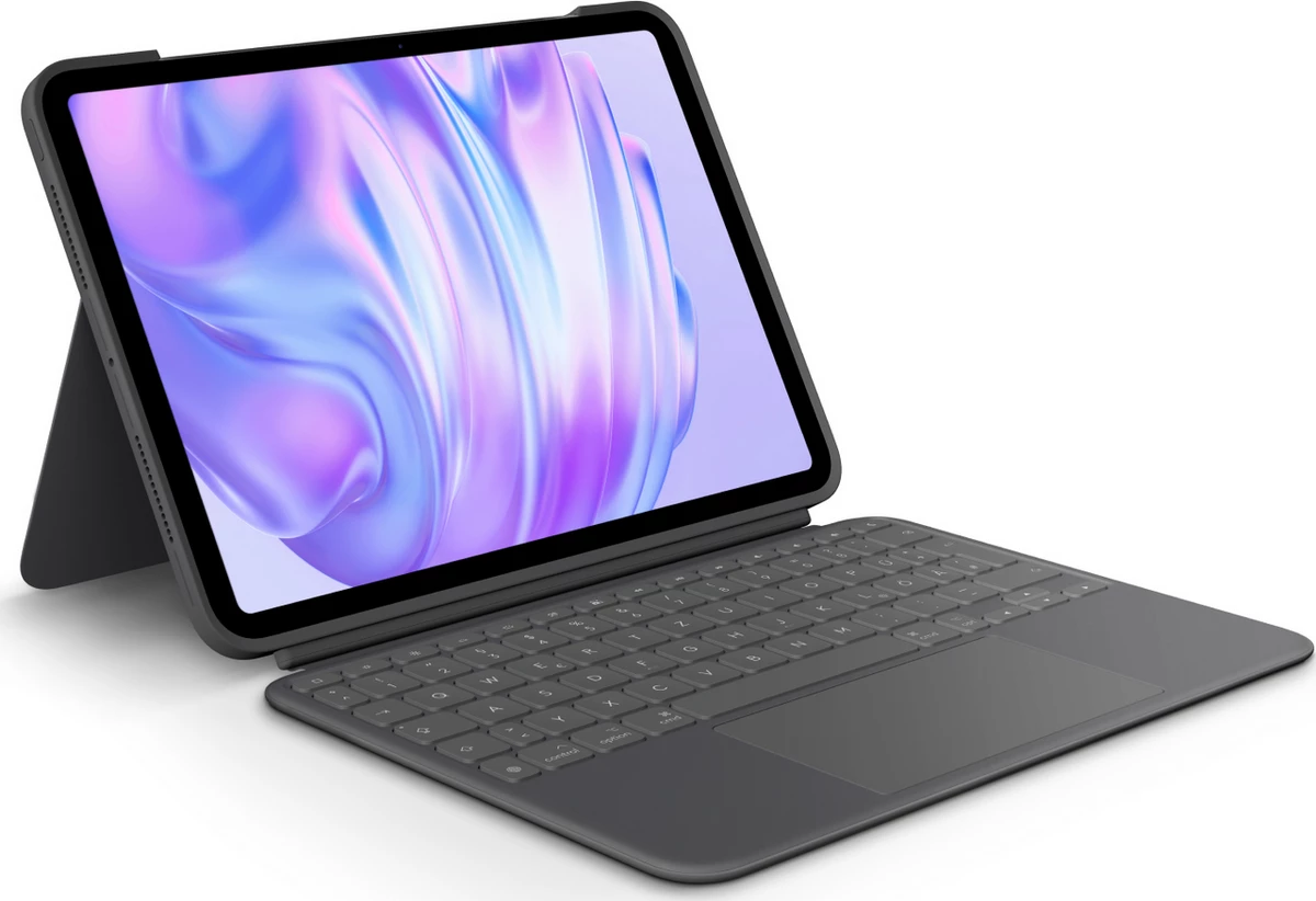 Mbështjellës me tastierë Logitech Combo Touch 920-012770 për iPad Pro, Graphite