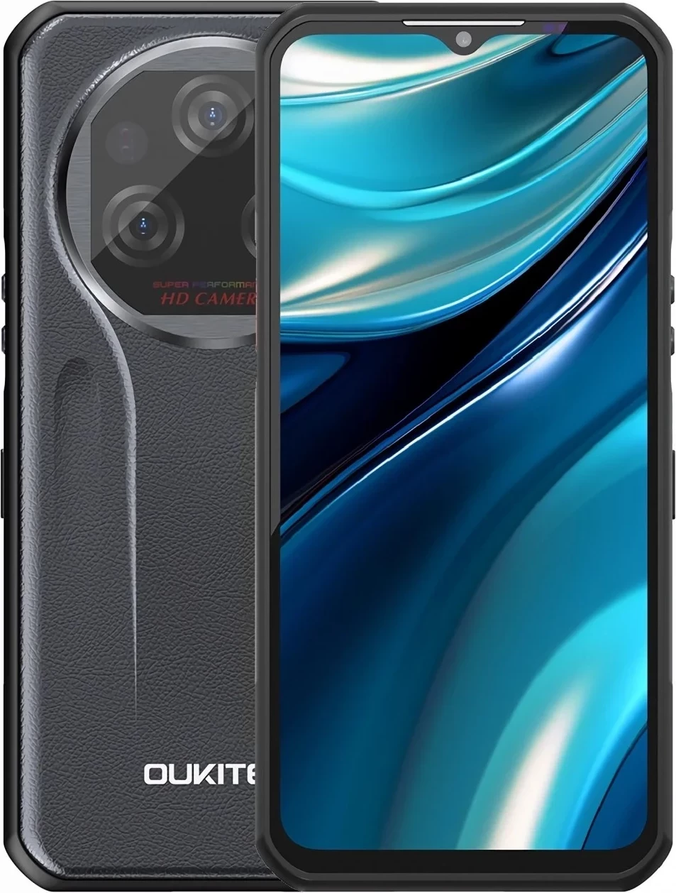 Celular Oukitel WP39 6/256GB 11000mAh Dual SIM gri