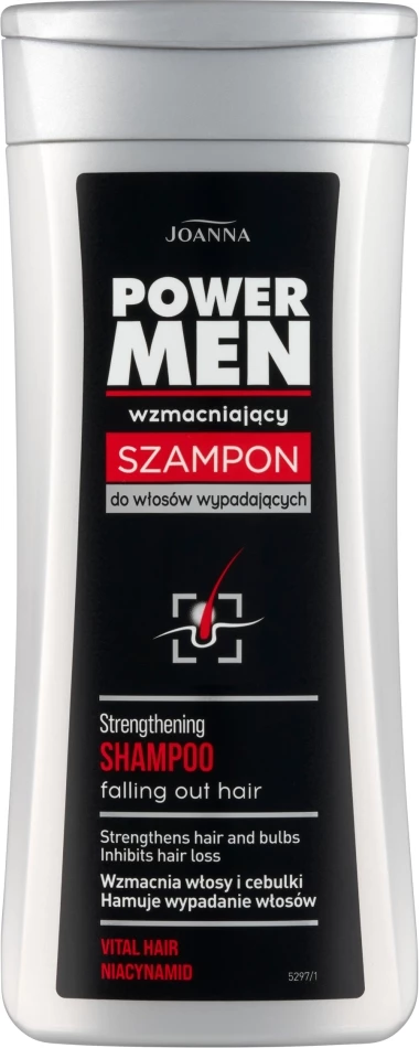 Shampon për burra Joanna Power Men Strengthening kundër rënies së flokëve 200ml