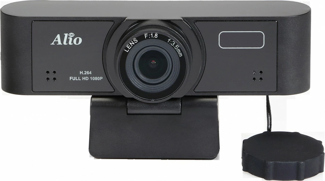 Webcam Alio FHD84, Full HD 1080p, 2 mikrofona, Auto Focus, USB, E zezë